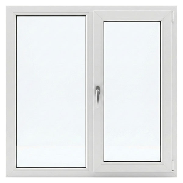 Пластиковое окно 2 створки